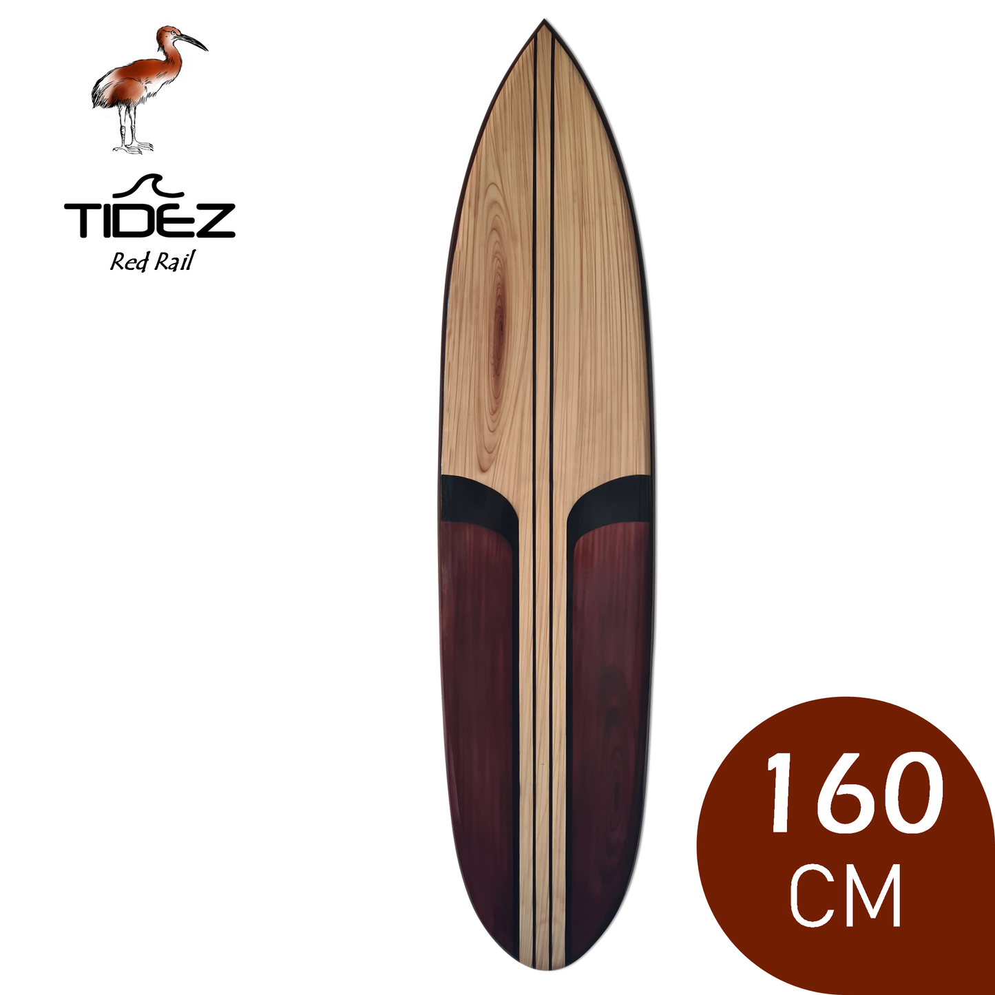 Tidez Red Rail 160cm